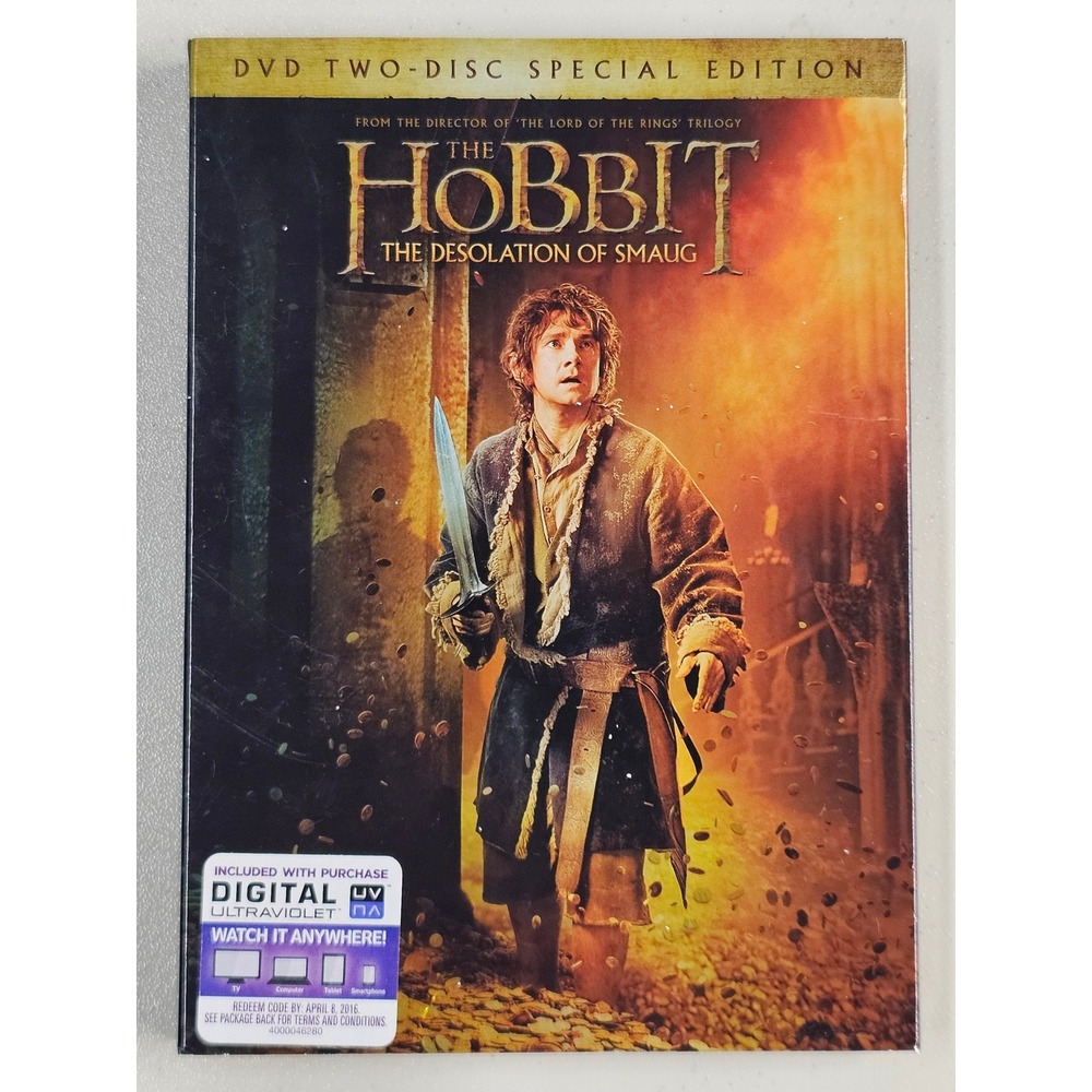The Hobbit The Desolation of Smaug DVD Two-Disc Special Edition Peter Jackson